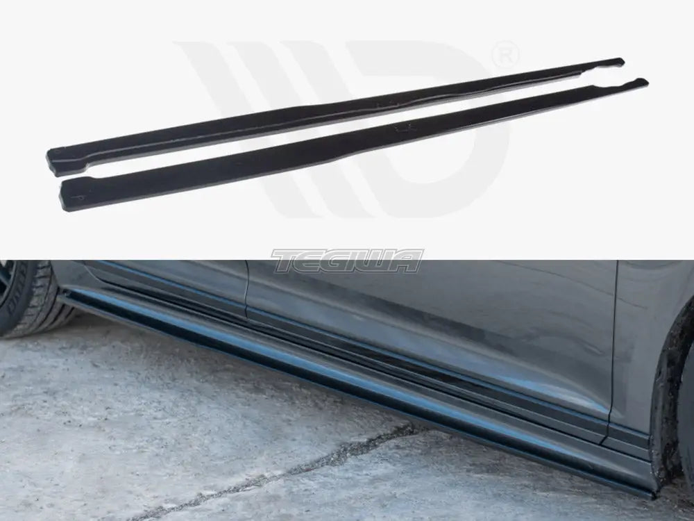 Maxton Design Side Skirts Diffusers Volkswagen Passat R-line B8 2015-19