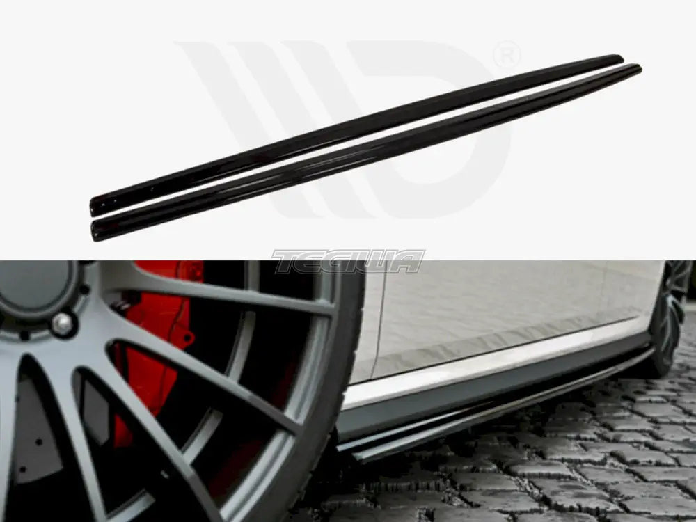 Maxton Design Side Skirts Diffusers Volkswagen Polo MK5 GTI Facelift 15-17