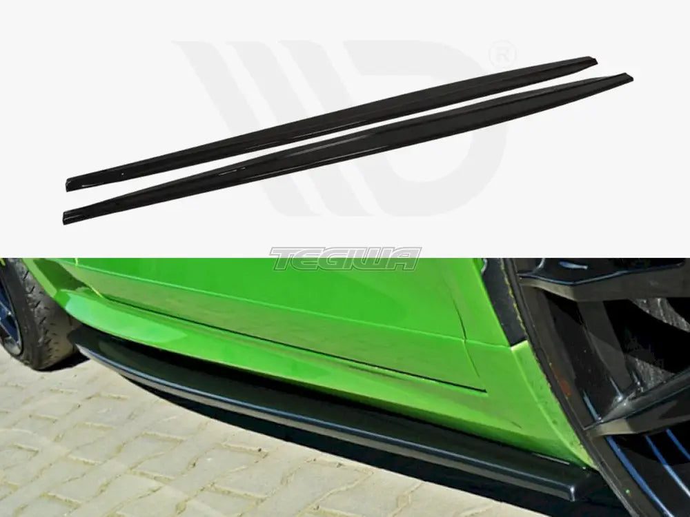 Maxton Design Side Skirts Diffusers Volkswagen Scirocco R MK3 Facelift