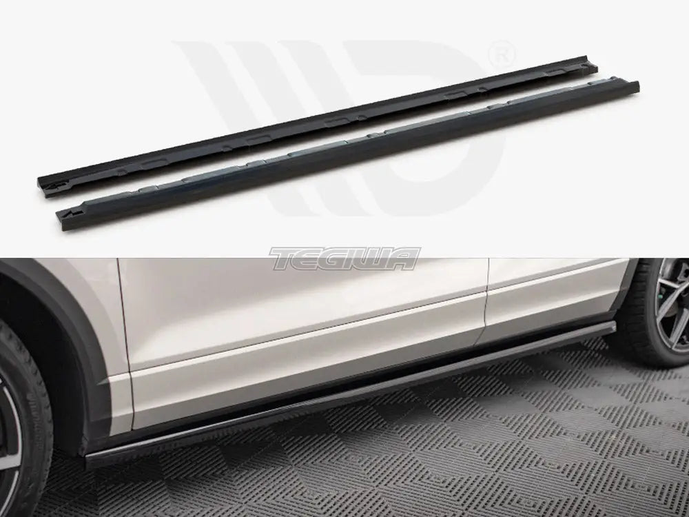 Maxton Design Side Skirts Diffusers Volkswagen T-Roc R Mk1 Facelift