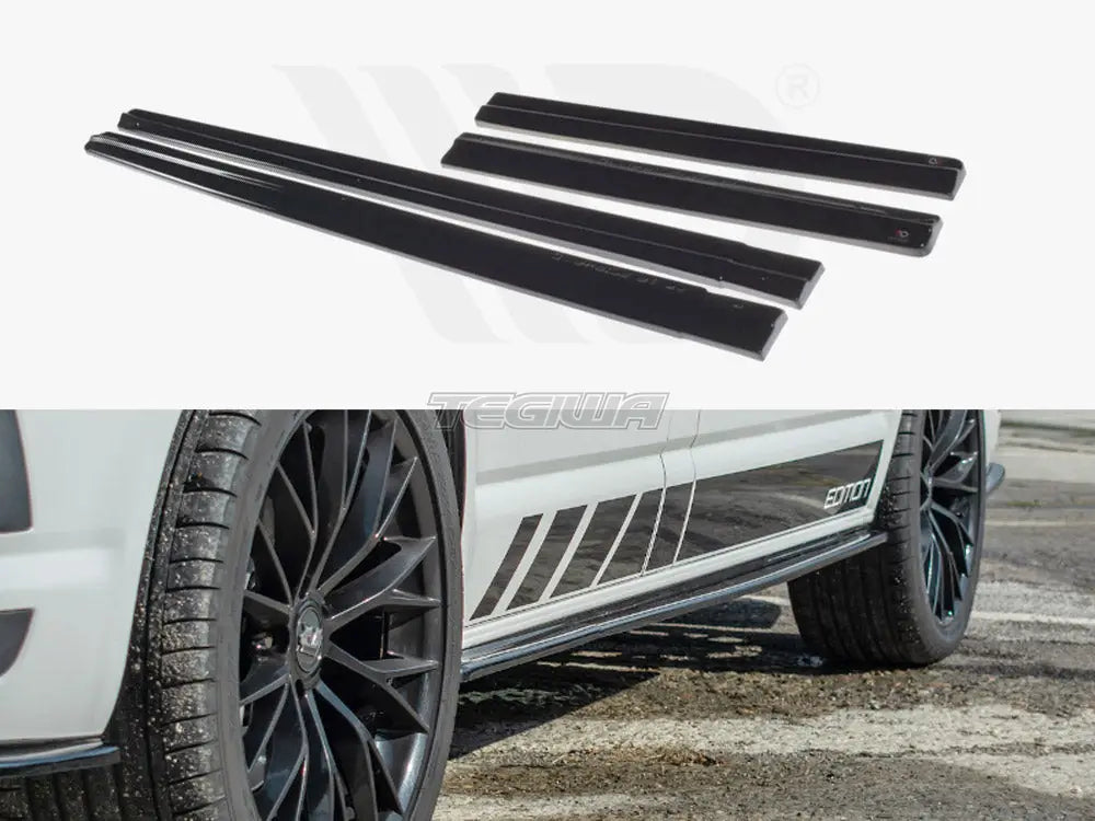 Maxton Design Side Skirts Diffusers Volkswagen T6 2015-19