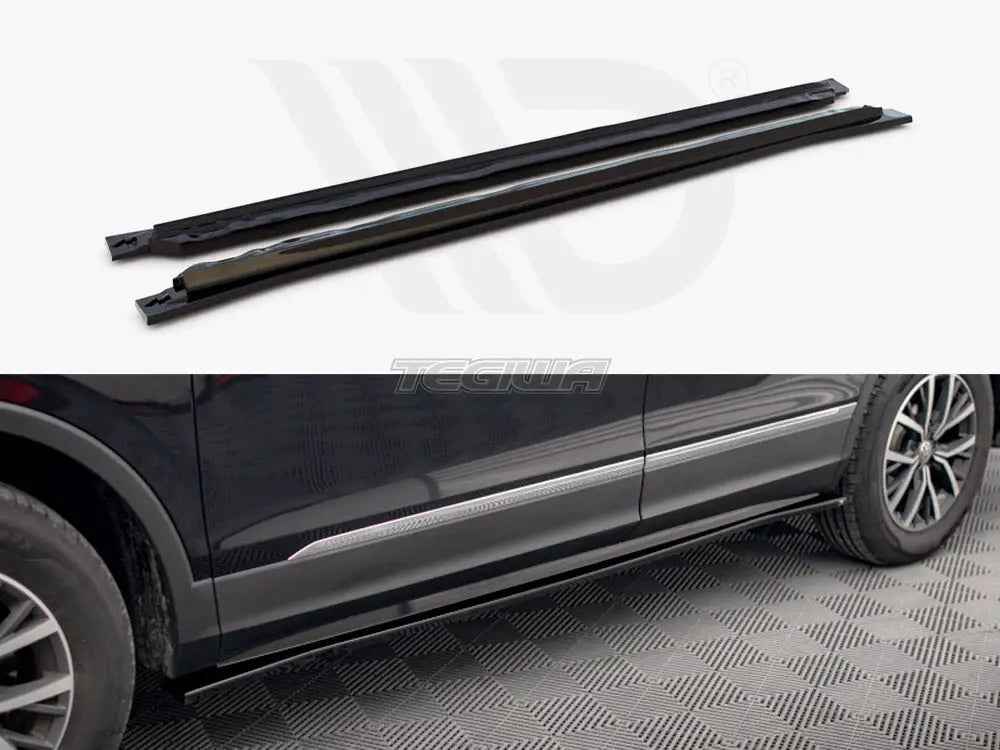 Maxton Design Side Skirts Diffusers Volkswagen Tiguan Allspace MK2 15-20