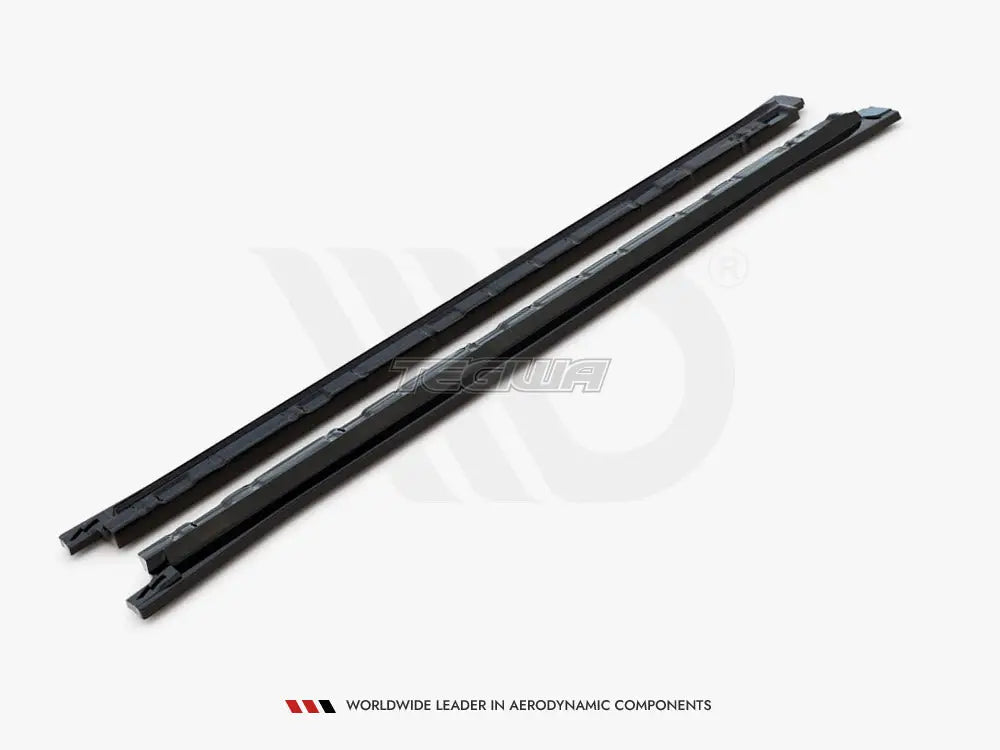 Maxton Design Side Skirts Diffusers Volkswagen Tiguan R R-line MK2 Facelift 2020-