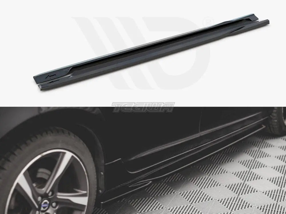 Maxton Design Side Skirts Diffusers Volvo S60 R-design MK2 01-18