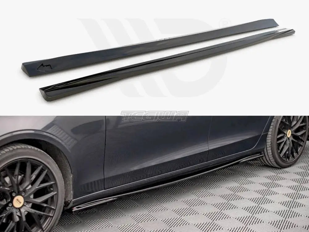 Maxton Design Side Skirts Diffusers Volvo V90 MK2 16-20