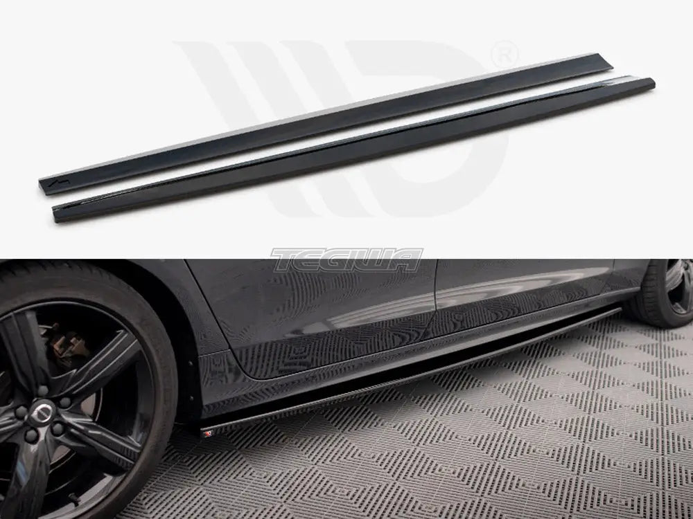 Maxton Design Side Skirts Diffusers Volvo V90 R-Design Mk2