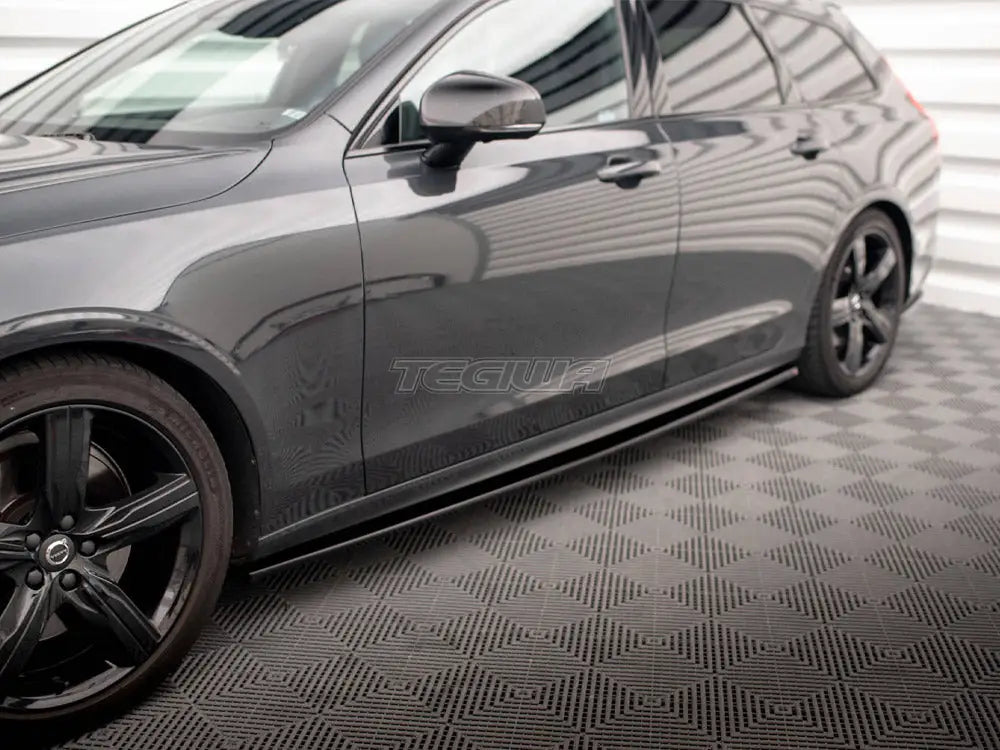 Maxton Design Side Skirts Diffusers Volvo V90 R-Design Mk2