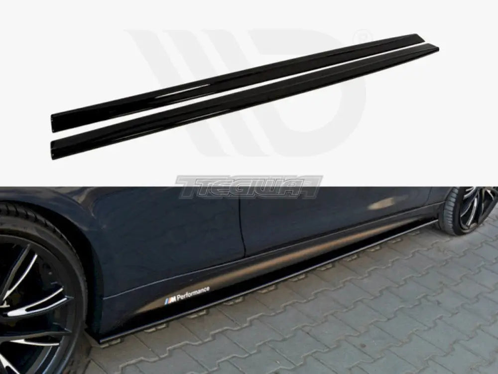 Maxton Design Side Skirts Splitters BMW 4-Series F32 M-sport 13-16