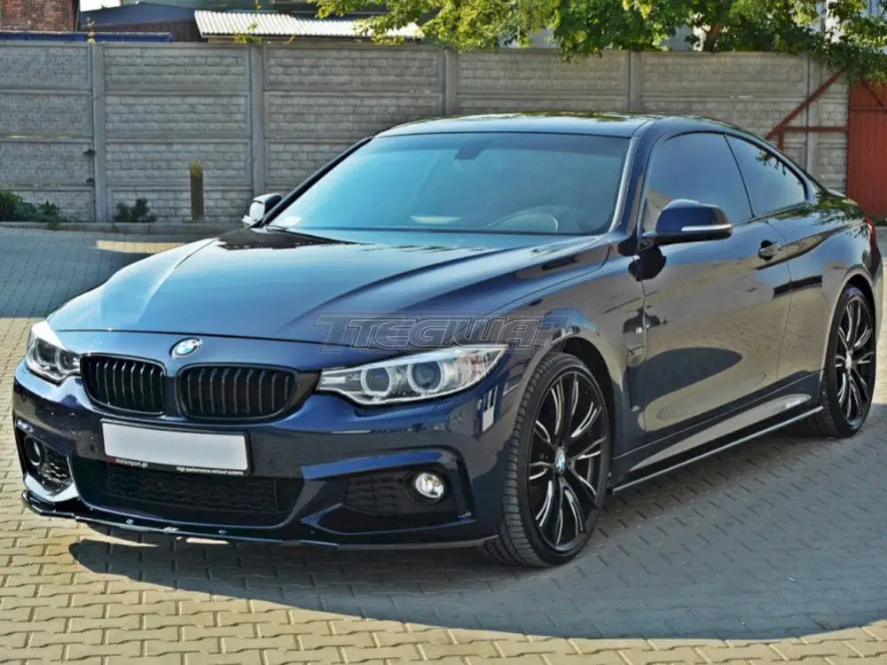 Maxton Design Side Skirts Splitters BMW 4-Series F32 M-sport 13-16