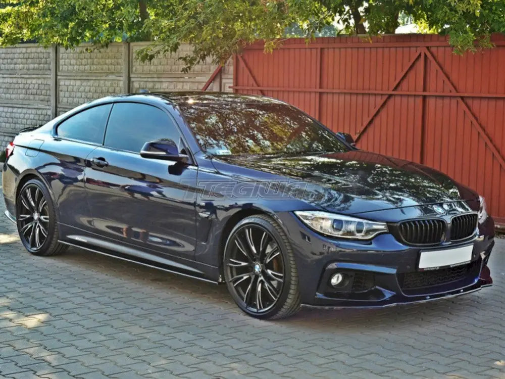 Maxton Design Side Skirts Splitters BMW 4-Series F32 M-sport 13-16