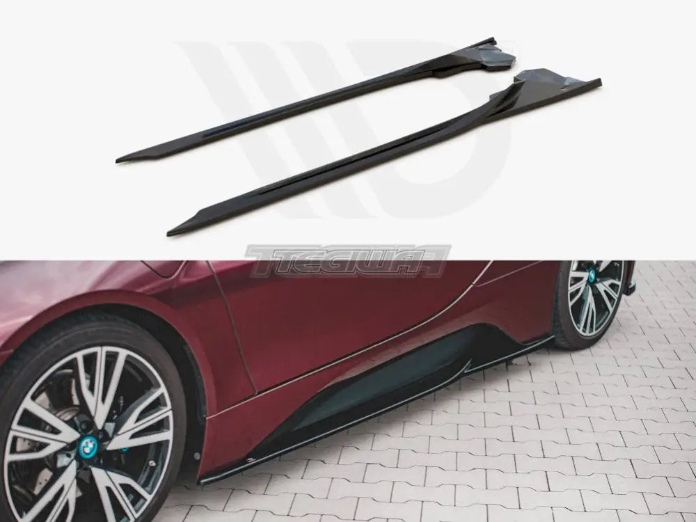 Maxton Design Side Skirts Splitters BMW I8 14-20