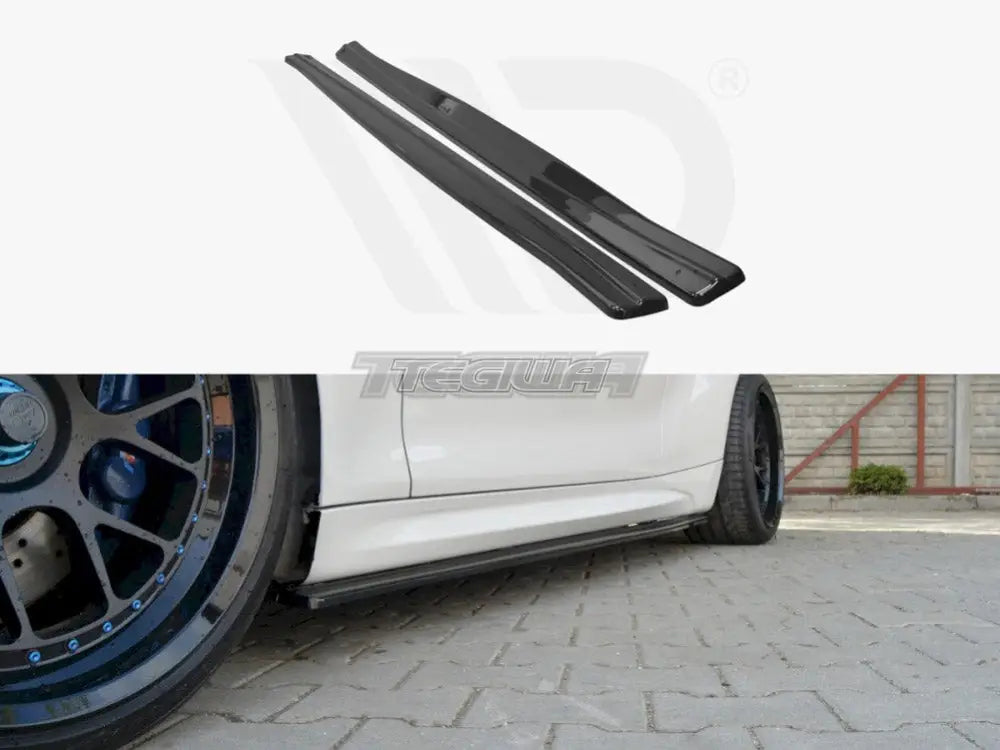 Maxton Design Side Skirts Splitters BMW M2 F87 2016-