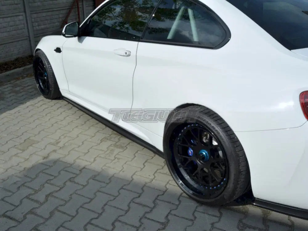 Maxton Design Side Skirts Splitters BMW M2 F87 2016-