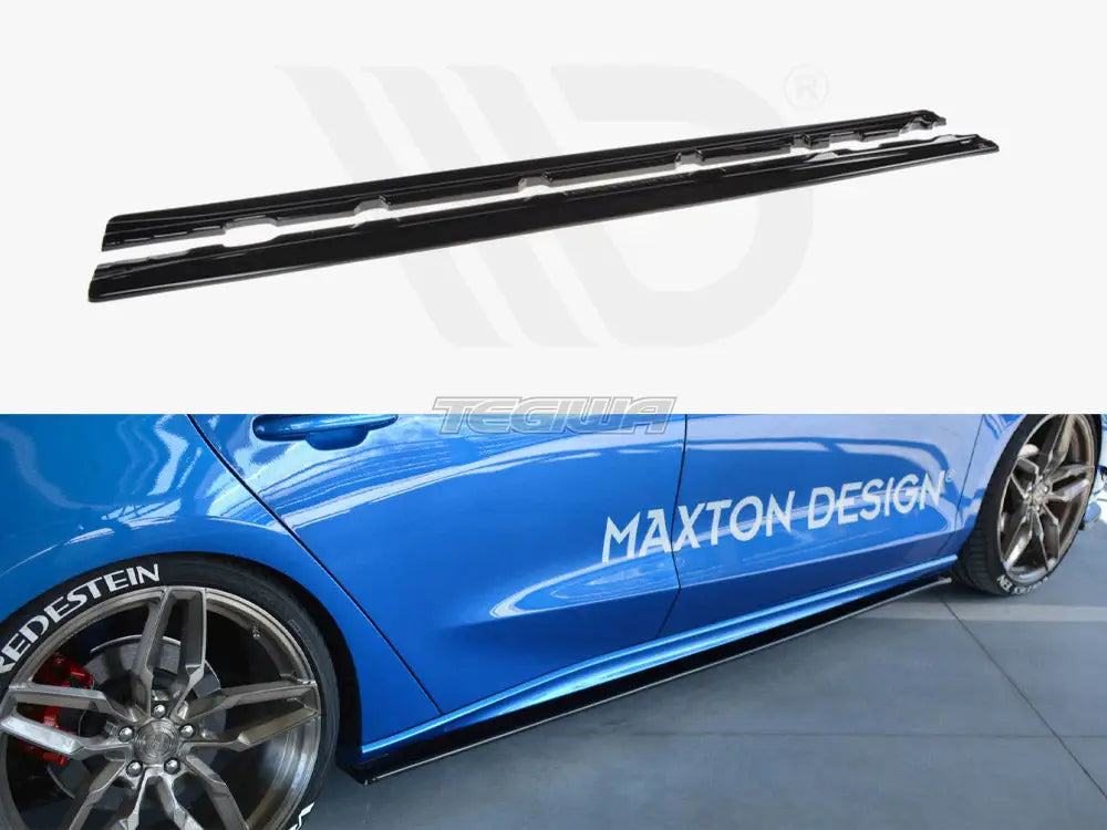 Maxton Design Side Skirts Splitters Ford Focus MK4 ST ST-Line