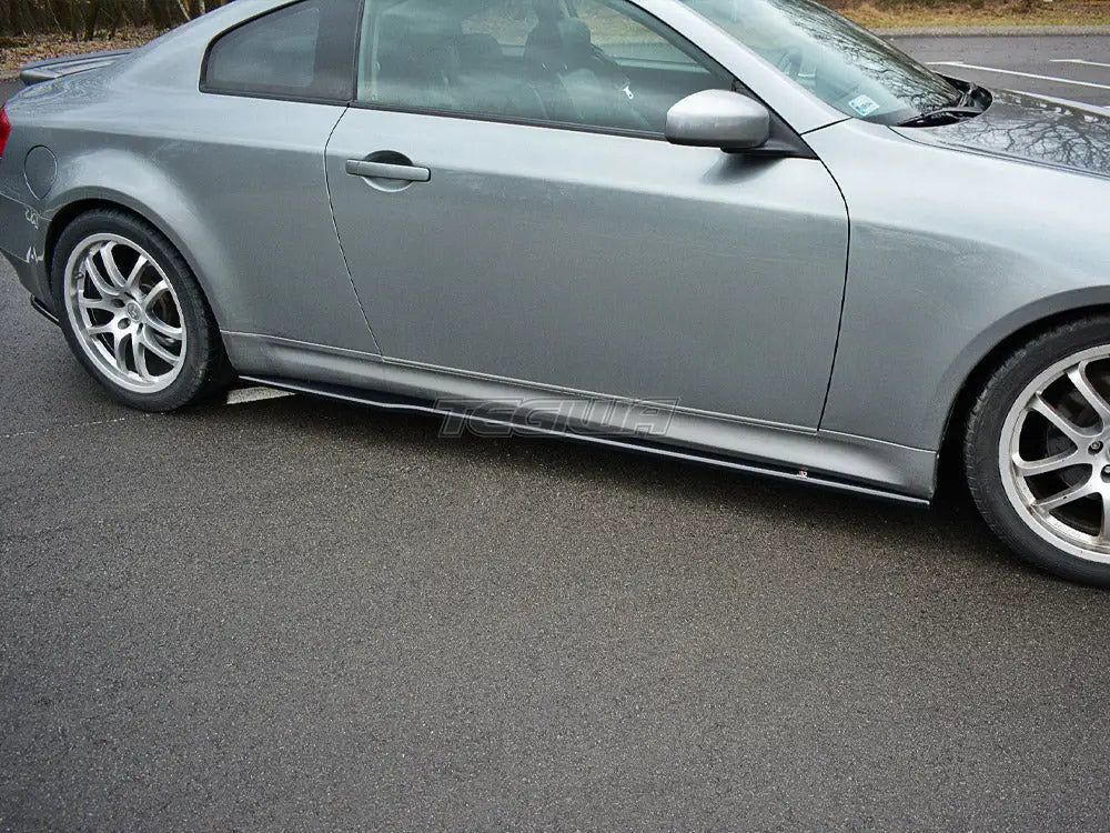 Maxton Design Side Skirts Splitters Infiniti G35 Coupe 09-07