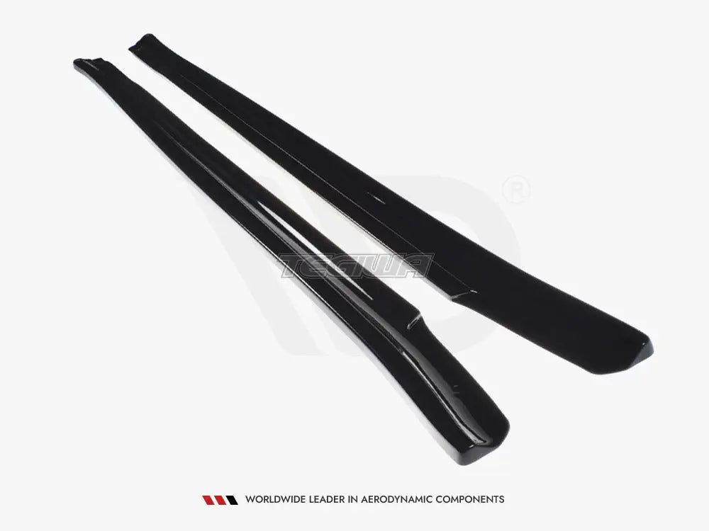 Maxton Design Side Skirts Splitters Maserati Quattroporte MK6 Pre-facelift 13-16