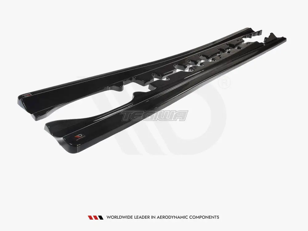 Maxton Design Side Skirts Splitters Mercedes-benz E-class W207 Coupe AMG Line 09-12