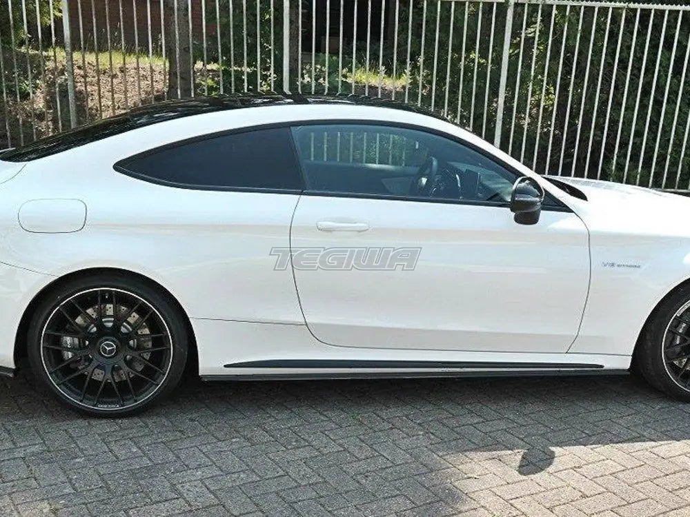 Maxton Design Side Skirts Splitters Mercedes C 205 63 AMG Coupe 15-18