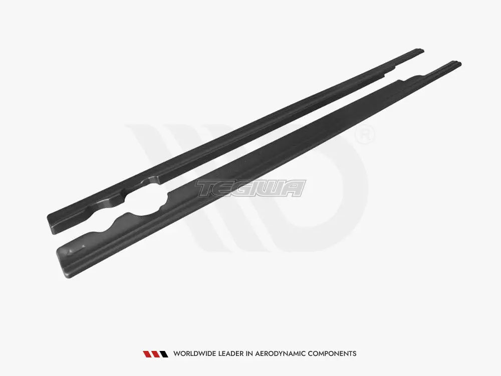 Maxton Design Side Skirts Splitters Mercedes C-class S205 63 AMG Estate 15-18