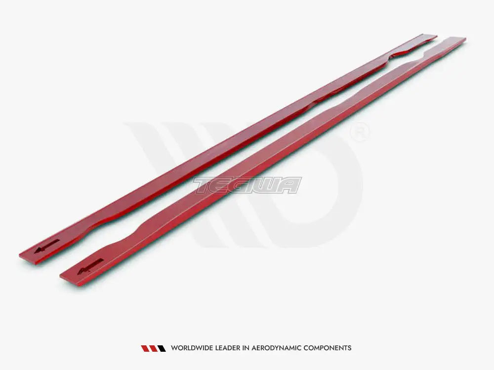 Maxton Design Side Skirts Splitters Volkswagen Golf MK7.5 GTI TCR 2019