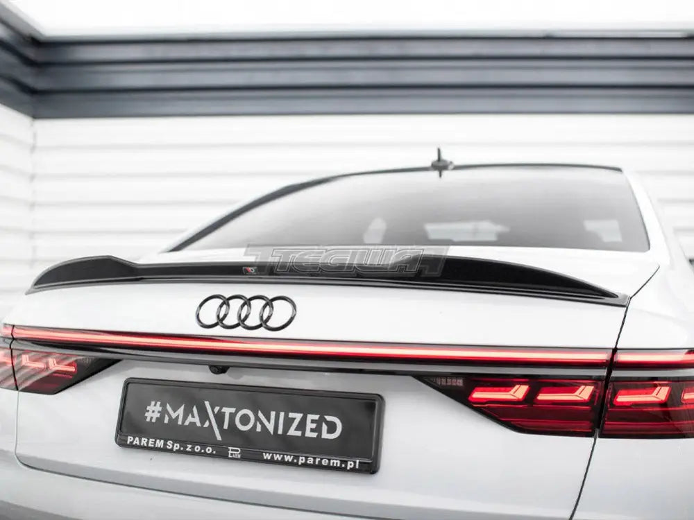 Maxton Design Spoiler CAP 3D Audi A8 A8 S-Line S8 D5