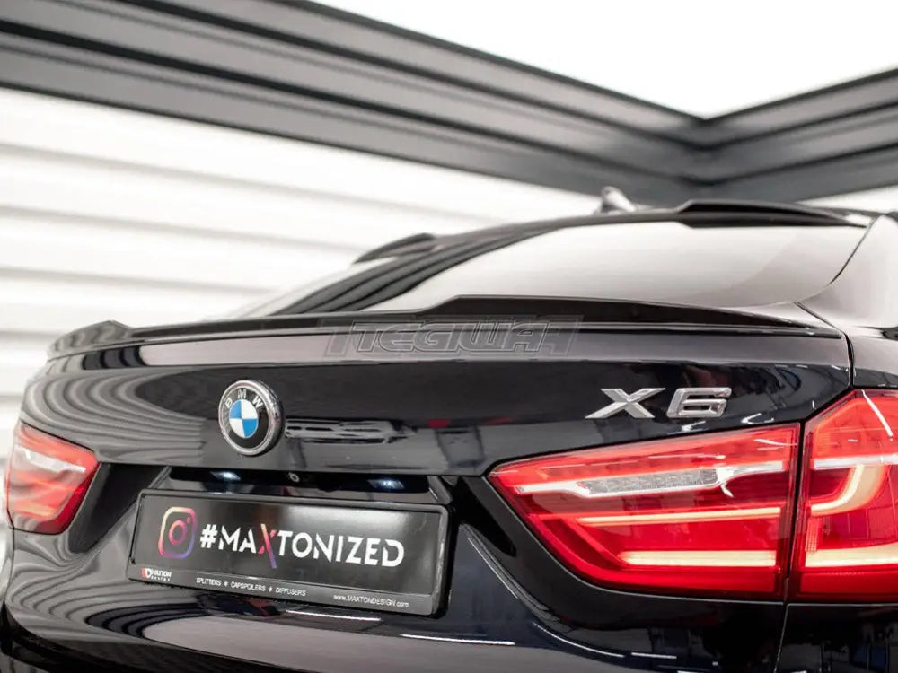 Maxton Design Spoiler CAP 3D BMW X6 M Sport F16