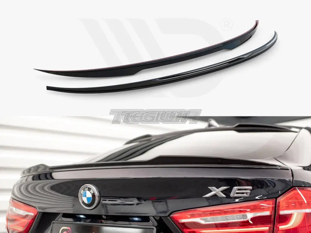 Maxton Design Spoiler CAP 3D BMW X6 M Sport F16