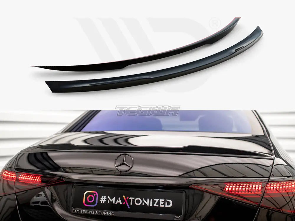 Maxton Design Spoiler CAP 3D Mercedes S AMG-Line W223