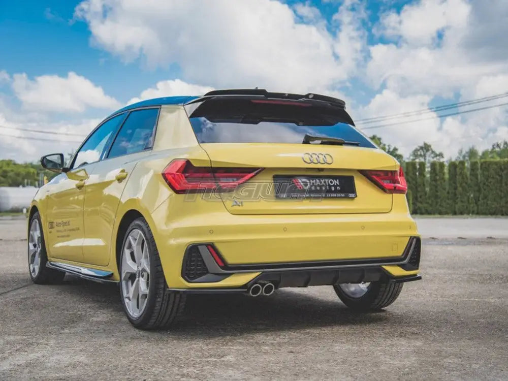 Maxton Design Spoiler CAP Audi A1 S-line GB 2018-