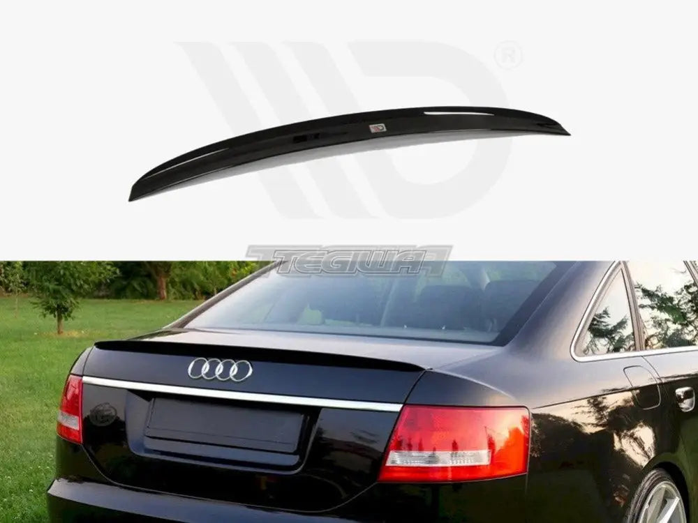 Maxton Design Spoiler CAP Audi A6 C6 S-line Pre-facelift 04-08