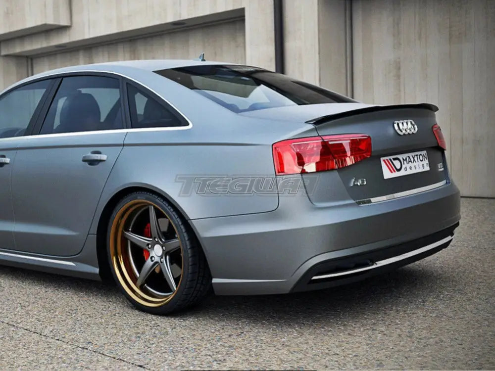 Maxton Design Spoiler CAP Audi A6 A6 S-line C7 C7 FL Sedan