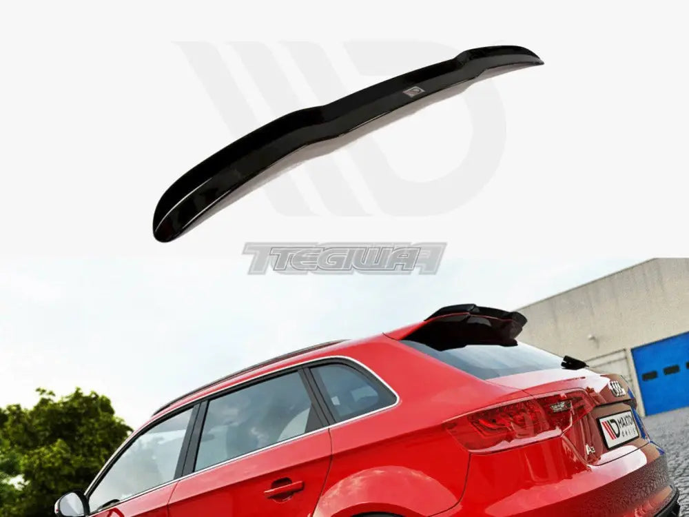 Maxton Design Spoiler CAP Audi S3 A3 S-line 8V 8V FL Hatchback Sportback 13-20