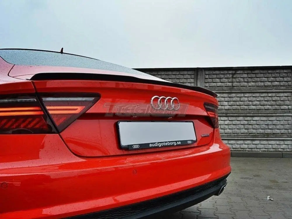 Maxton Design Spoiler CAP Audi S7 A7 S-line C7 C7 FL 10-17