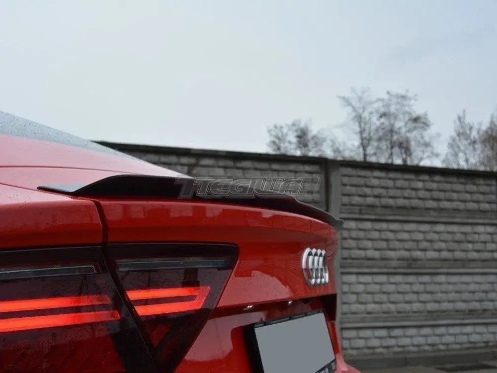 Maxton Design Spoiler CAP Audi S7 A7 S-line C7 C7 FL 10-17