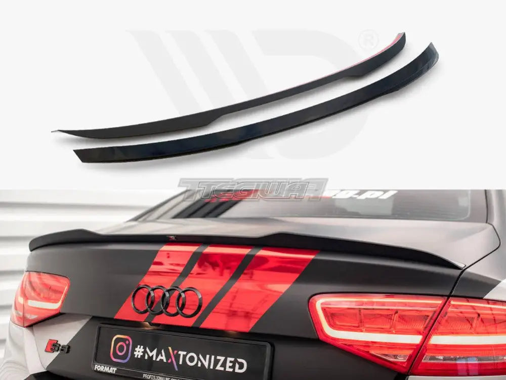 Maxton Design Spoiler CAP Audi S8 D4