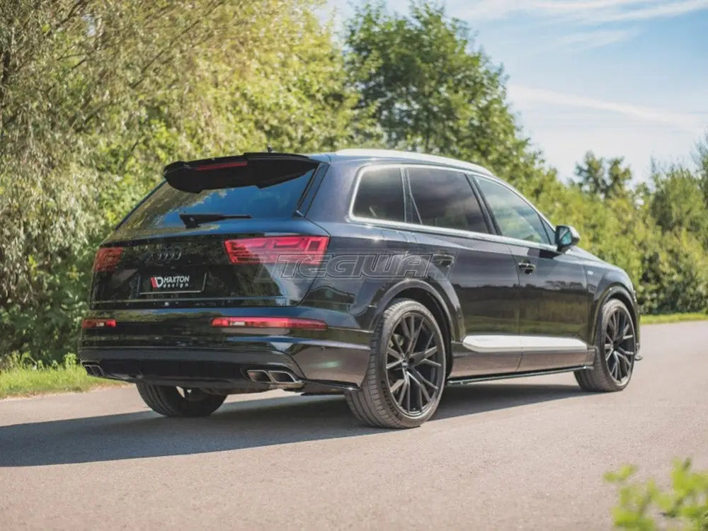 Maxton Design Spoiler CAP Audi SQ7 Q7 S-line MK2