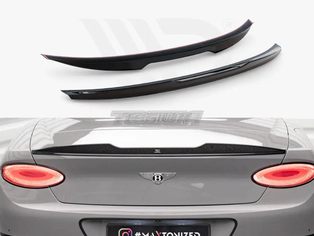 Maxton Design Spoiler CAP Bentley Continental GT Mk3