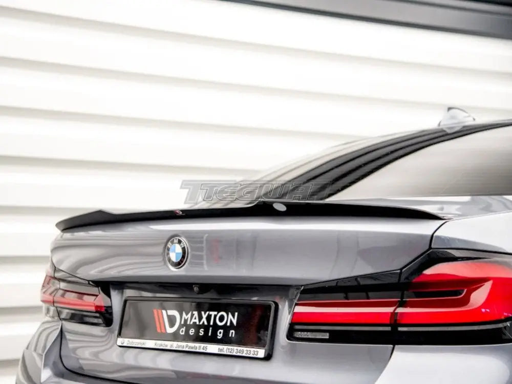 Maxton Design Spoiler CAP BMW 5-Series G30 Facelift M-pack 2020-