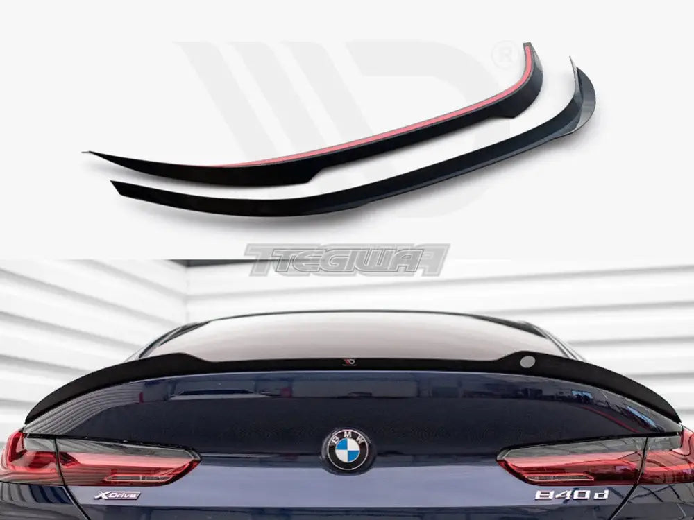 Maxton Design Spoiler CAP BMW 8-Series GRAN Coupe M-pack G16 2019-