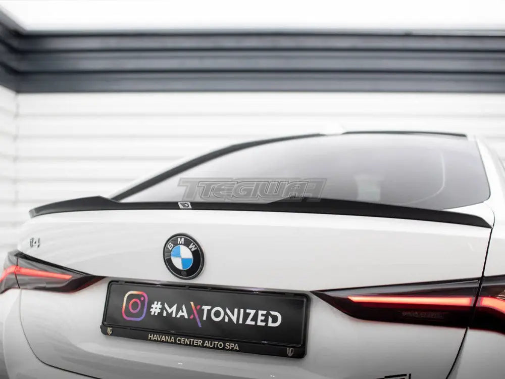 Maxton Design Spoiler CAP BMW i4 M-Pack G26