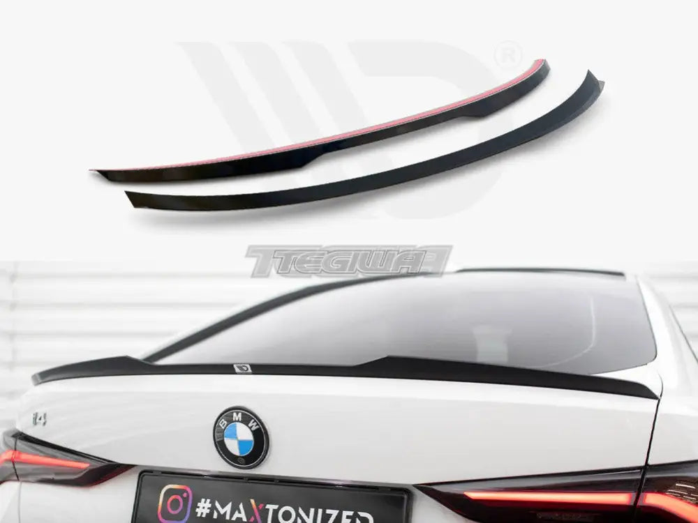 Maxton Design Spoiler CAP BMW i4 M-Pack G26