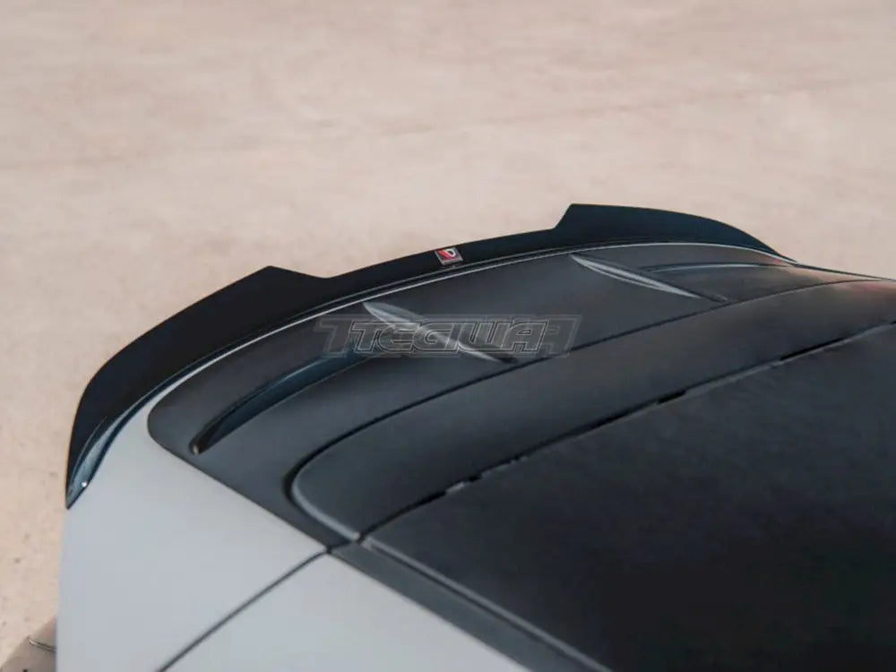 Maxton Design Spoiler CAP Ford Fiesta MK7.5 ST Black And White Edition 13-17