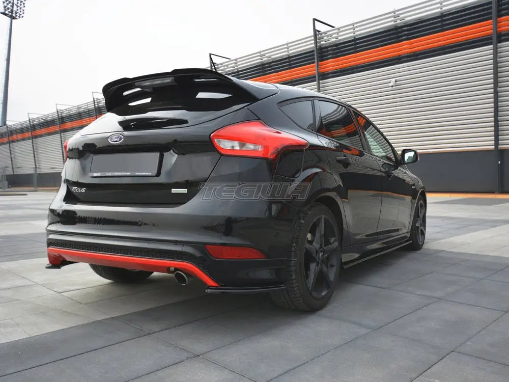 Maxton Design Spoiler CAP Ford Focus ST-Line MK3 FL 15-18