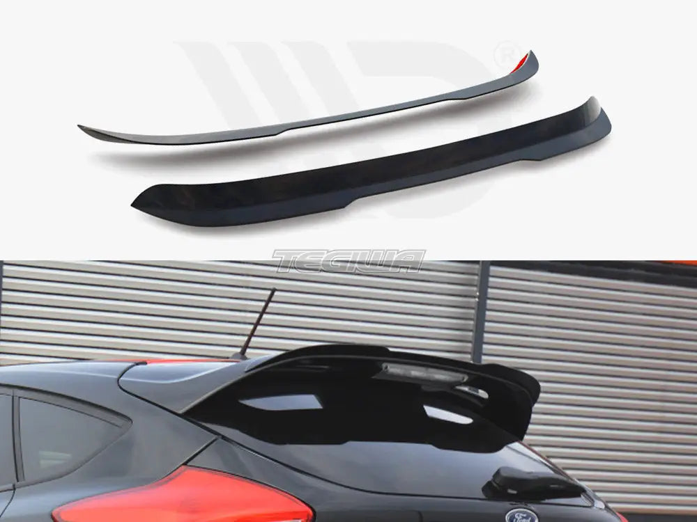 Maxton Design Spoiler CAP Ford Focus ST-Line MK3 FL 15-18