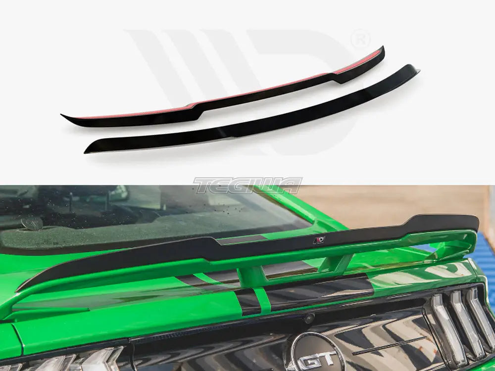 Maxton Design Spoiler CAP Ford Mustang GT MK6 Facelift 2017-