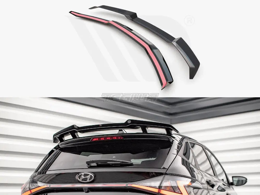 Maxton Design Spoiler CAP Hyundai I20 N MK3 2020-