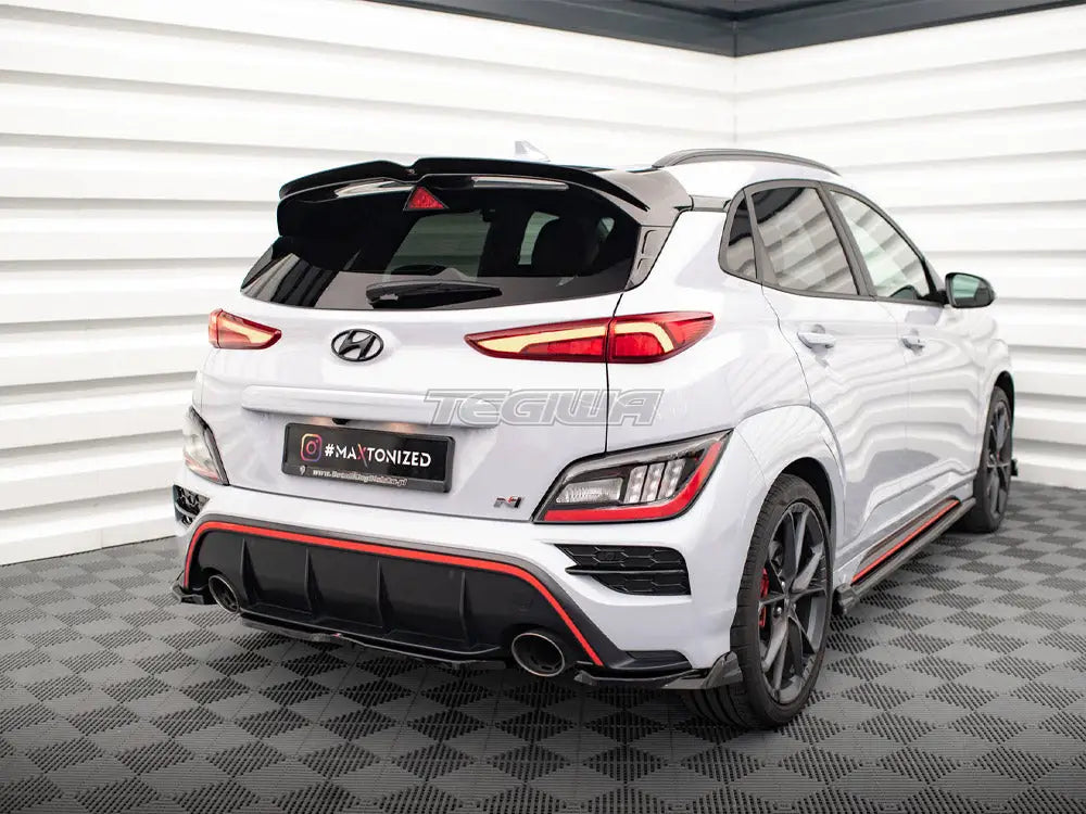 Maxton Design Spoiler CAP Hyundai Kona N Mk1