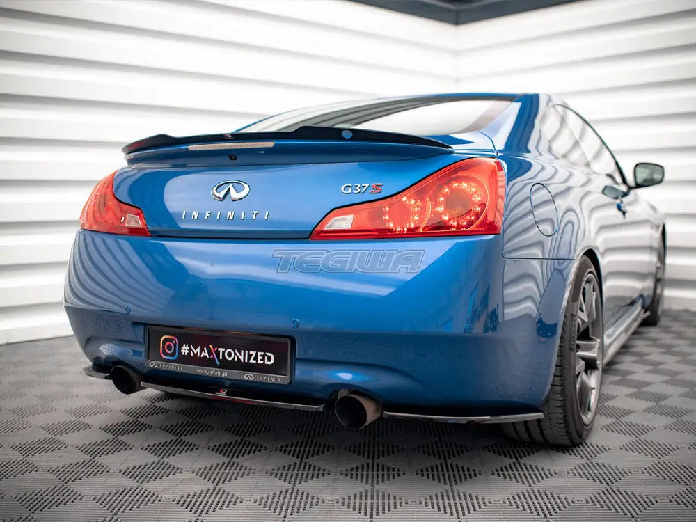 Maxton Design Spoiler CAP Infiniti G37 Coupe