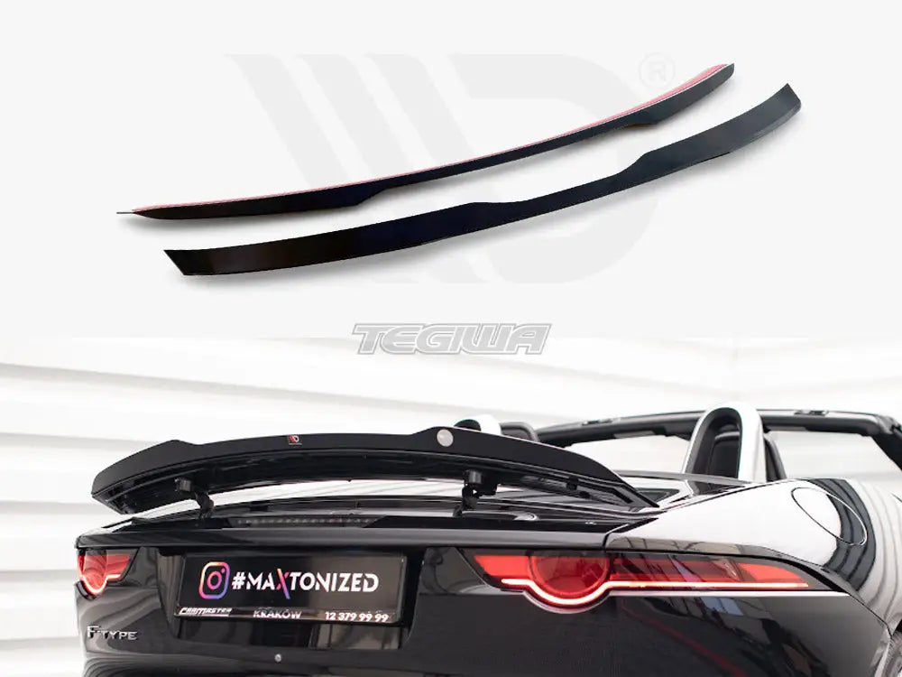 Maxton Design Spoiler CAP Jaguar F-Type Mk1 Facelift