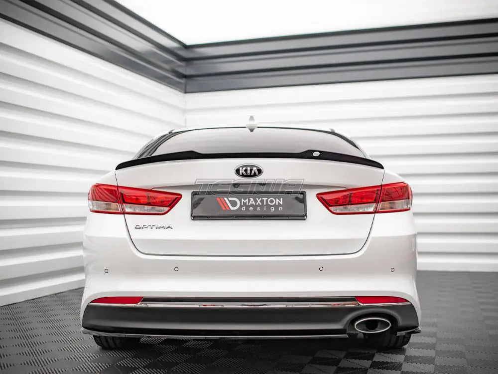 Maxton Design Spoiler CAP KIA Optima MK4 18-20